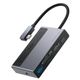 HUB адаптер Type-C Baseus Magic Multifunctional Type-C with a Retractable Clip Standard Edition переходник хаб (CAHUB-DA0G) - изображение 1