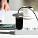 Сетевое зарядное устройство BASEUS Speed Mini Dual U Charger |2USB, 2A, 10.5W Black (CCFS-R01) - изображение 5