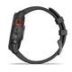 Часы Garmin Fenix 7 Solar серый с черным ремешком - изображение 5