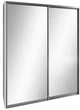 Шкаф купе Фенікс Зеркало 200x60x240 см двухдверный Белый (FM007882) - изображение 1