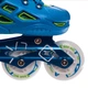 Роликовые коньки Banwei SK-181 35-38 с защитой Blue-Green - изображение 9