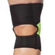 Наколенник эластичный бандаж фиксатор коленного сустава Mute My Fit 9087 Black-Green - изображение 3