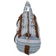 Чехол для коврика сумка для йога коврика Zelart Yoga bag 6969-6 Grey-Blue-Brown - изображение 4