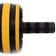 Колесо для пресса одинарное ролик для пресса Zelart 2540 Yellow-Black d-14см - изображение 3