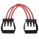 Еспандер трубчастий із ручками Zelart Resistance Band 8021-30LB навантаження 13,5 кг - зображення 3