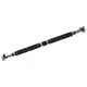 Турник в дверной проем раздвижной Zelart 2546 60-100см Silver-Black-Orange - изображение 1