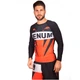 Рашгард мужской с длинным рукавом Venum Revenge 5816 размер XL (50-52) Black-Orange - изображение 1