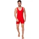 Трико для борьбы борцовское трико Zelart 3536 размер XL (50-52) Red - изображение 4