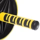 Колесо для пресса одинарное ролик для пресса Zelart 2023 Yellow-Black - изображение 4