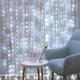 Светодиодная гирлянда Штора Max 2*2 метра 156LED занавесь Белая - изображение 3