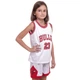 Форма баскетбольная подростковая Zelart NB-Sport Bulls 5351 2XL рост 160-165 см White - изображение 1