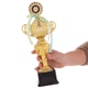 Кубок спортивный с ручками и крышкой приз спортивный SP-Sport Heroe 7895C высота 33 см Gold - изображение 4