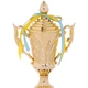 Кубок спортивный с ручками и крышкой приз спортивный SP-Sport Omega 679A высота 30 см Gold - изображение 3