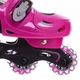 Роликовые коньки раздвижные Zelart 2920 размер 31-34 Black-Pink - изображение 5