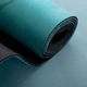 Килимок для фітнесу та йоги замшевий каучуковий Zelart Sport 3391-3 2x-шаровий 3мм Mint - зображення 6