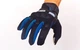 Мотоперчатки MAD BIKER BC-4643 розмір L Black-Blue - зображення 2