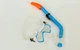 Набор для плавания детский маска с трубкой Zelart M169-SN69 голубой - изображение 1