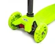 Детский самокат со светящими колесами Scooter MAXI зеленый - изображение 2