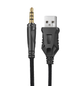 Игровые наушники ONIKUMA K8 с микрофоном и LED подсветкой для PS4 PS5 PC Xbox 3.5мм USB ONIKUMA (GS510) - изображение 4