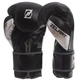 Перчатки боксерские Zelart BO-1323 10 унций Black/Silver - изображение 2