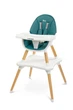 Стульчик для кормления 2 в 1 Caretero Tuva Dark Green - изображение 1