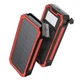 Солнечный повербанк iBattery YD-888KW с беспроводной зарядкой QI и фонариком 20000 mAh red - изображение 4