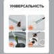 Чистячий кіготь Pipeline claws Чорно-червоний Багатофункціональний прилад для чищення труб ванн 60 см - зображення 7