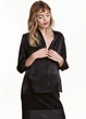 Блузка H&M 34 Чорний 0430554_12 - зображення 1