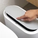 Ведро для мусора MBM HOME BP-14 пластиковое Бело-серое - изображение 5