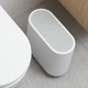 Ведро для мусора MBM HOME BP-14 пластиковое Бело-серое - изображение 8