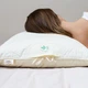 Подушка ортопедична IDEIA Aromavita 50х70 з гречаною лузгою, гречане лушпиння, гречиха, з гречкою, з гречаним лушпинням та саше з травами - зображення 13