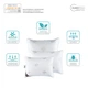 Подушка Super Soft Classic IDEIA 50х70 см искусственный пух, антиаллергенная, мягкая - изображение 9