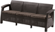 Софа Allibert Corfu Love Seat Max Коричнева (8711245158297) - зображення 2