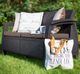 Софа Allibert Corfu Love Seat Max Коричнева (8711245158297) - зображення 5