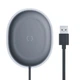 Беспроводное зарядное устройство Baseus Jelly 15W 2A зарядка QI Black (WXGD-01) - изображение 1