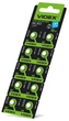 Батарейка годинникова Videx AG 0/LR521 BLISTER CARD 10 шт VIDEX (23264-000) - изображение 2