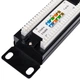 Патч-панель Atcom P5124 19" 24хRJ-45 UTP 1U cat.5е - изображение 4