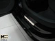 Накладки на пороги Seat Ibiza IV 5D 2008- premium NataNiko P-SE12 - изображение 2