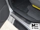 Накладки на пороги Toyota Land Cruiser 120 Prado 2002- premium без надписи NataNiko P-TO16 - изображение 2