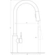 Смеситель для кухни Globus Lux ALPEN SBT1-2033-GP - изображение 5