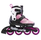 Рожеві Ролики Rollerblade Microblade G Pink 2021 Світло-рожевий, 33-36.5 - зображення 4