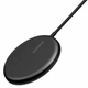 Беспроводное зарядное устройство Baseus Simple Mini Magnetic 15W 2A зарядка QI black (WXJK-F01) - изображение 2