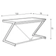 Письмовий стіл DD Z-LINE COMPUTER DESK Unique 122x76x73 (DD_Z-LINE_COMPUTER_DESK_816-02) 096100 - изображение 2