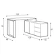 Письмовий стіл Marin Unique 120x60x76 (MARIN_TCD-1300) 095369 - изображение 5