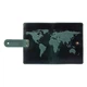 Обложка для паспорта из кожи Hi Art «World Map» PB-03S/1 Shabby Alga Темно-зеленый - изображение 4
