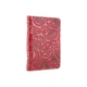 Обложка для документов из кожи HiArt AD-03 Crystal Red Let's Go Travel Красный - изображение 6