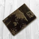 Обложка для паспорта из кожи HiArt PC-02 Shabby Olive 7 wonders of the world Оливковый - изображение 1