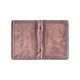 Обложка для документов из кожи HiArt AD-03 Shabby Сognac Коньячный - изображение 3