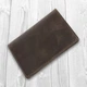 Обложка для паспорта из кожи HiArt PC-02 Shabby Gavana Brown Коричневый - изображение 2