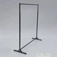 Одинарная телескопическая стойка вешалка для одежды 169/210×150×61 см черного цвета УСТРЧ210 - изображение 2